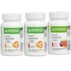 Herbalife Afresh Energy Drink Mix – Pack of 3 (Cinnamon,Peach&Kahwa)