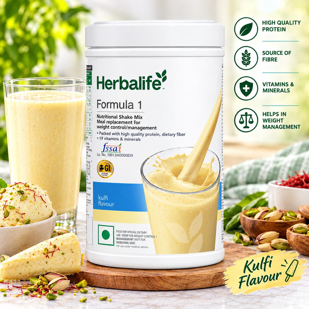 Herbalife Formula 1 Nutritional Shake Mix 750 g | Balanced Meal Replacement